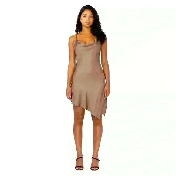 NEW! Honor The Gift Silk Slip Dress - Picture 1 of 10